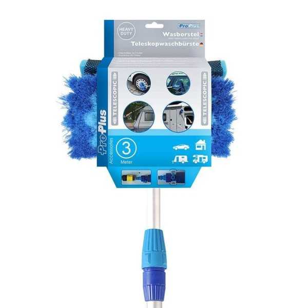 Brosse de lavage Heavy Duty manche télescopique 3 mètres | ProPlus ...