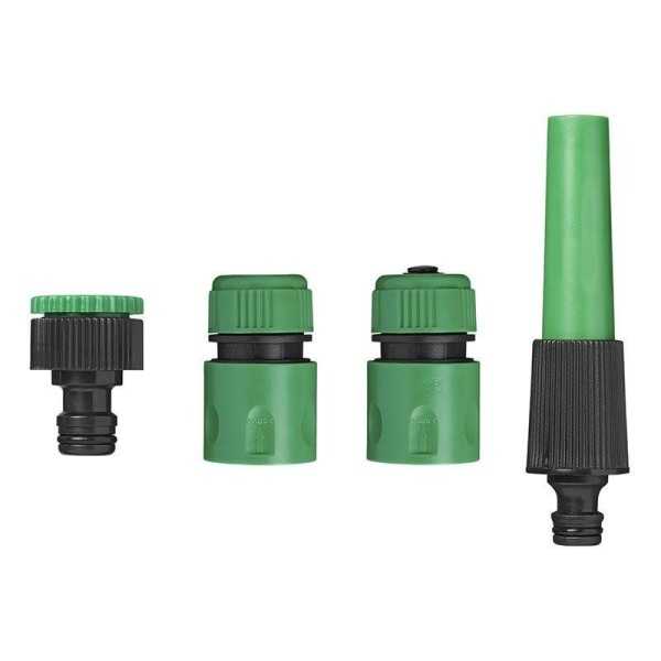 Jeu de lance d'arrosage 4-pièces | ProPlus | Raccord