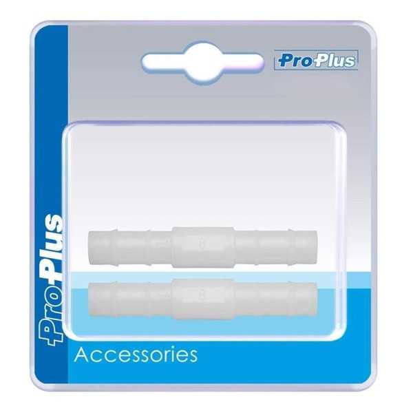 Raccord droit pour circuit d'eau 8mm 2 piÃ¨ces dans blister