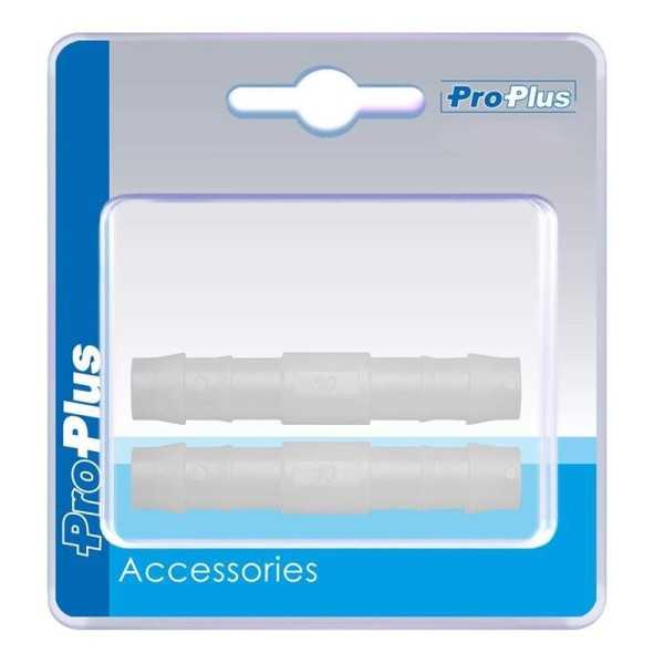 Raccord droit pour circuit d'eau 10mm 2 piÃ¨ces dans blister