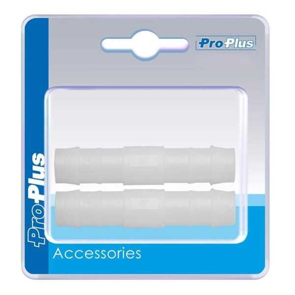 Raccord droit pour circuit d'eau 12mm 2 piÃ¨ces dans blister