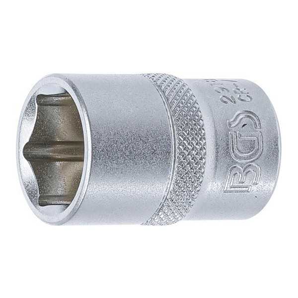 Douille pour clÃ© six pans 12 5 mm 1/2" 18 mm