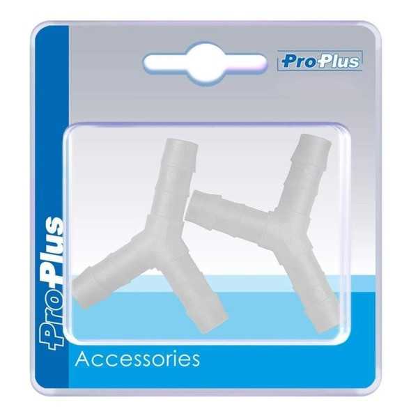 Raccord Y pour circuit d'eau 8mm 2 piÃ¨ces dans blister