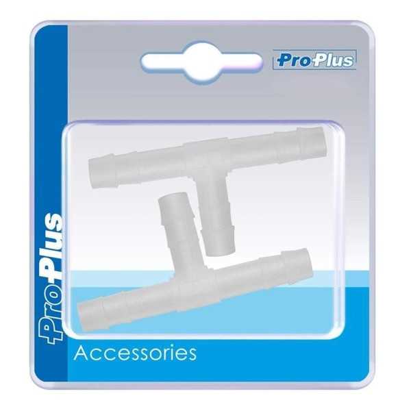 Raccord T pour circuit d'eau 8mm 2 piÃ¨ces dans blister