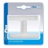 Raccord T pour circuit d'eau 10mm 2 piÃ¨ces dans blister
