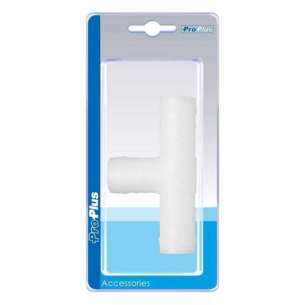 Raccord T pour circuit d'eau 25mm dans blister