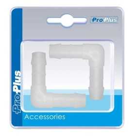 Raccord L pour circuit d'eau 10mm 2 piÃ¨ces dans blister