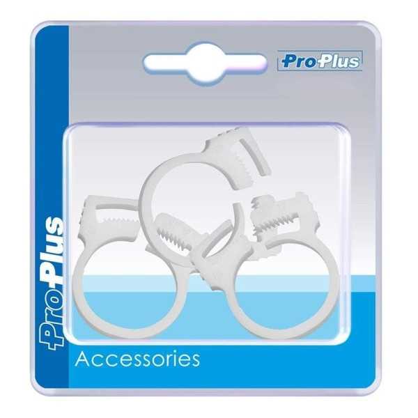 Collier de serrage 17-19mm 3 piÃ¨ces dans blister