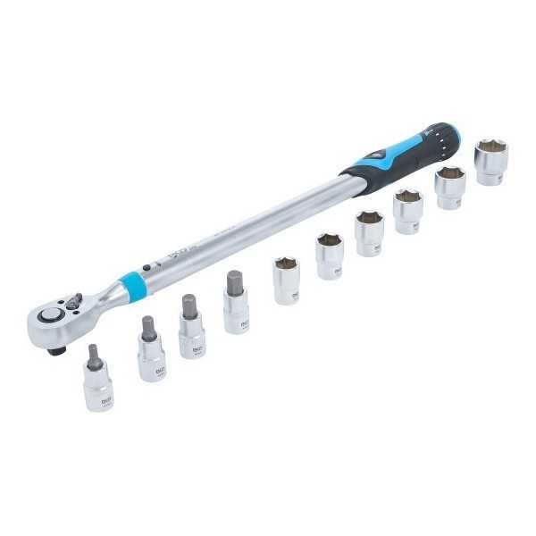 Jeu de clÃ©s dynamomÃ©trique 12 5 mm 1/2" 40 200 Nm 11 piÃ¨ces