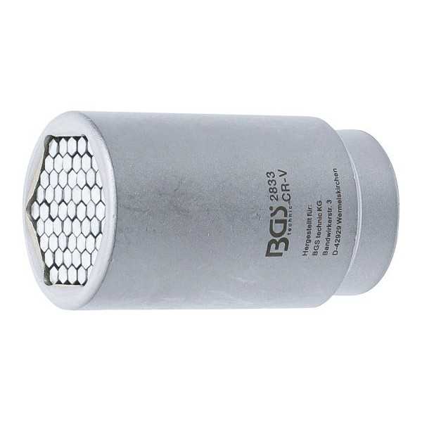 Douille universelle 20 mm 3/4" 12 38 mm