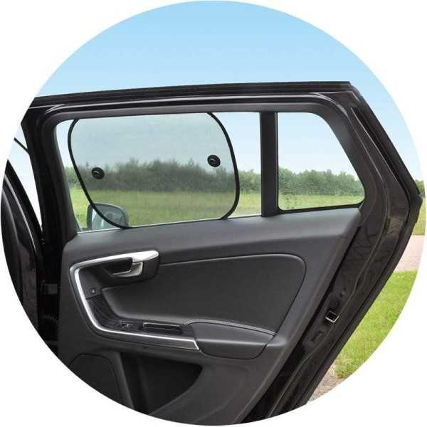 Voiture pare-soleil pour fenêtre latérale jeu de 2 pièces | ProPlus...