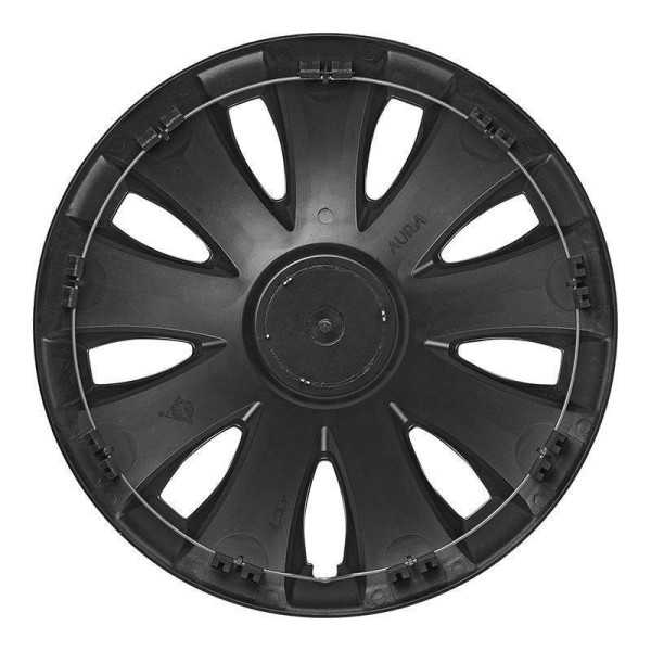 Jeu d'enjoliveurs de roues Aura 15 pouces 4 pièces en boîte vitrine...