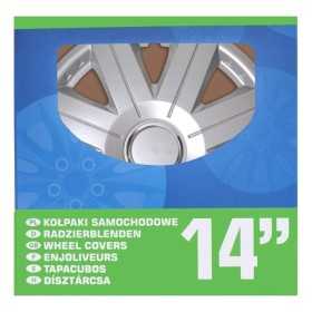 Jeu d'enjoliveurs de roues Cosmos 14 pouces 4 piÃ¨ces en boÃ®te vitrine