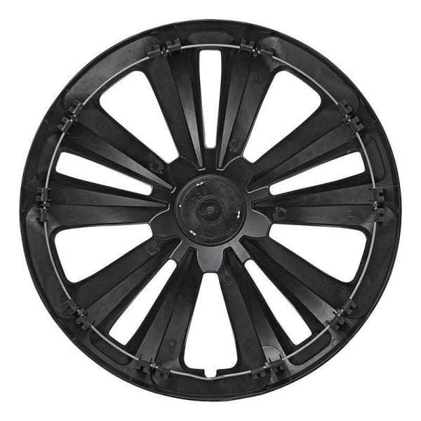 Jeu d'enjoliveurs de roues Terra 14 pouces 4 pièces en boîte vitrin...