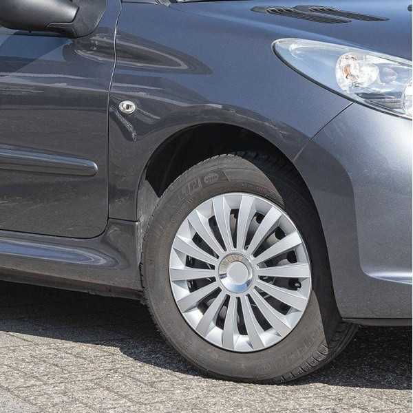 Jeu d'enjoliveurs de roues Meridian 16 pouces 4 pièces en boîte vit...