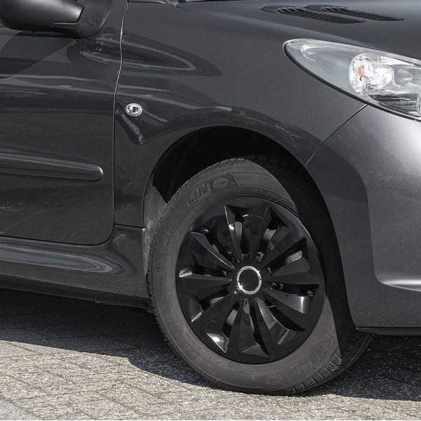 Enjoliveur de roue Fox noir 14 pouces | ProPlus | Enjoliveur 14 Pouces