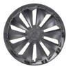 Jeu d'enjoliveurs de roues Fox noir 14 pouces 4 pièces en boîte vit...