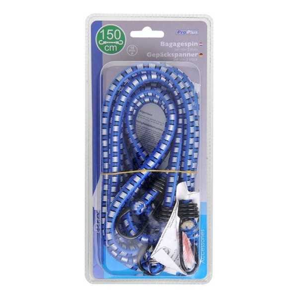 Tendeur élastique 10mm - 150cm jeu de 2 pièces | ProPlus | Sandow