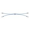 Tendeur élastique 4 bras 10mm - 4x60cm | ProPlus | Sandow