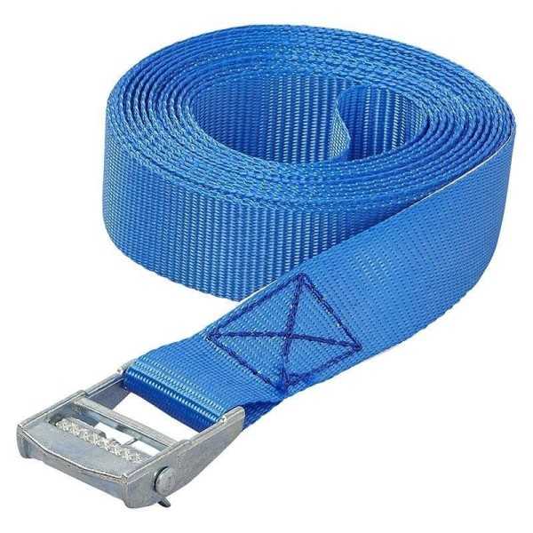 Sangle d'arrimage bleu avec boucle de serrage 5 mètres | ProPlus | ...