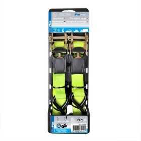 Sangle d'arrimage avec tendeur à cliquet et 2 crochets 5 mètres lot...