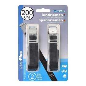 Sangles avec boucle en métal 18mm-200cm jeu de 2 pièces | ProPlus |...