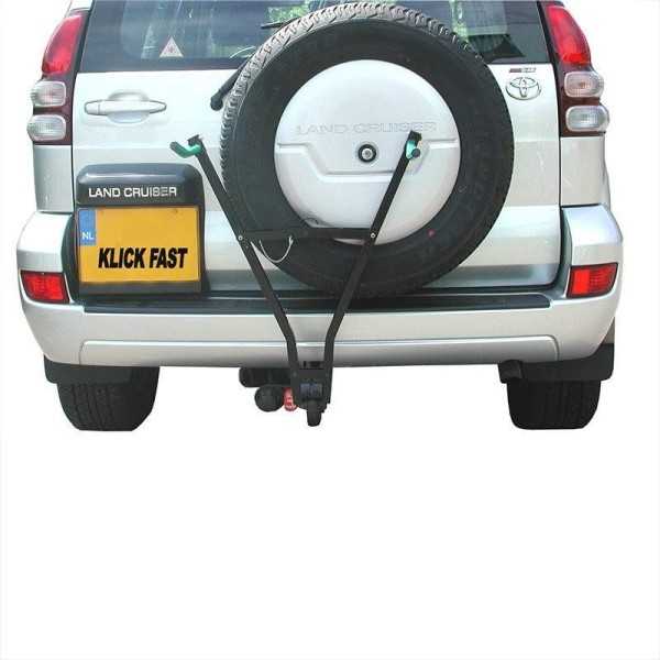 Porte-vélo Klick Fast II avec porte plaque d'immatriculation | ProP...