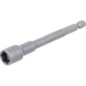 Douille Ã  choc six pans extra longue pour perceuses 6 3 mm 1/4" 10 mm