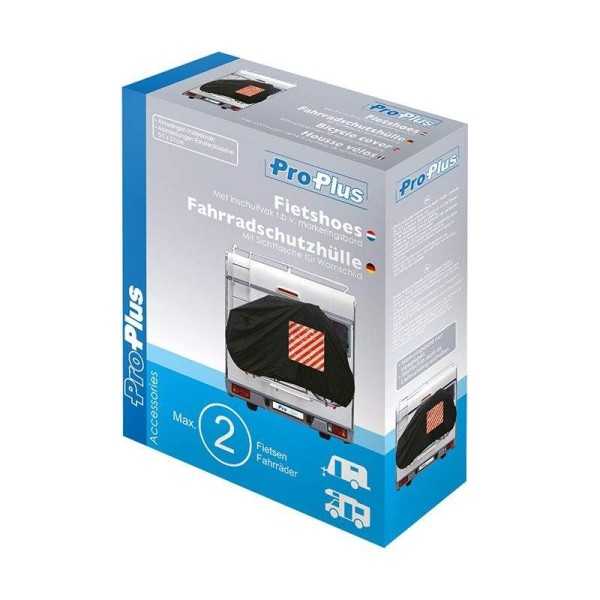 Housse pour 2 vélos avec poche pour mettre le panneau de signalisat...