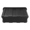 Coffre de rangement pour remorque en plastique 25L 565 x 245 x 290m...