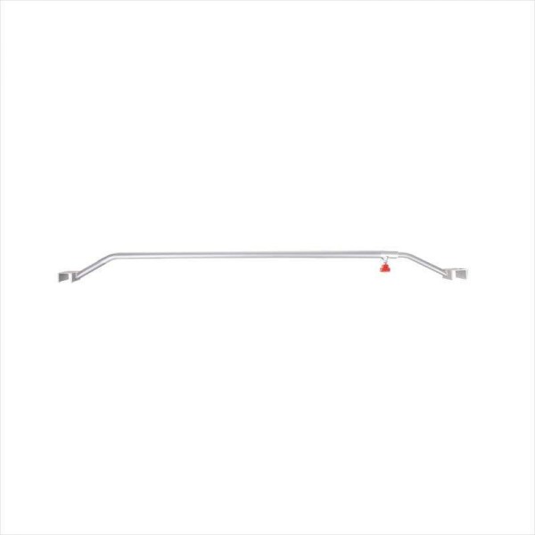 Soutien aluminium ajustable 108-146cm pour bÃ¢che plate remorque