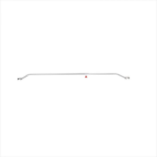 Soutien aluminium ajustable 108-146cm pour bâche plate remorque | P...
