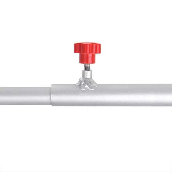 Soutien aluminium ajustable 132-204cm pour bâche plate remorque | P...