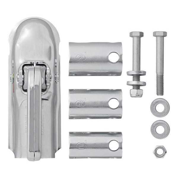 Tête d'attelage acier ronde 40 45 50mm 2300kg freinée | ProPlus | T...