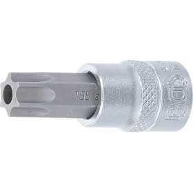 Douille Ã  embouts 10 mm 3/8" profil T pour Torx avec perÃ§age T55