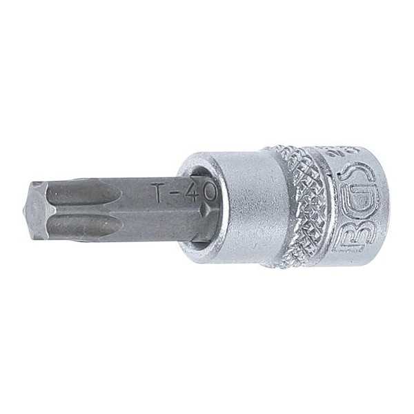 Douille Ã  embouts 6 3 mm 1/4" profil T pour Torx T40