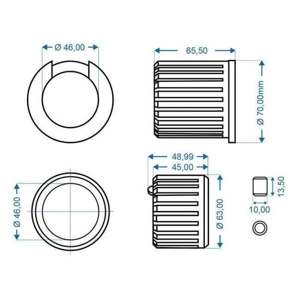 Coussinet pour attache à inertie BPW Peitz ZAF PAV 1.3-2.0 dans bli...