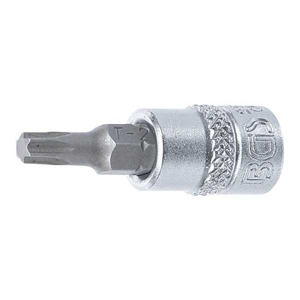 Douille Ã  embouts 6 3 mm 1/4" profil T pour Torx T25
