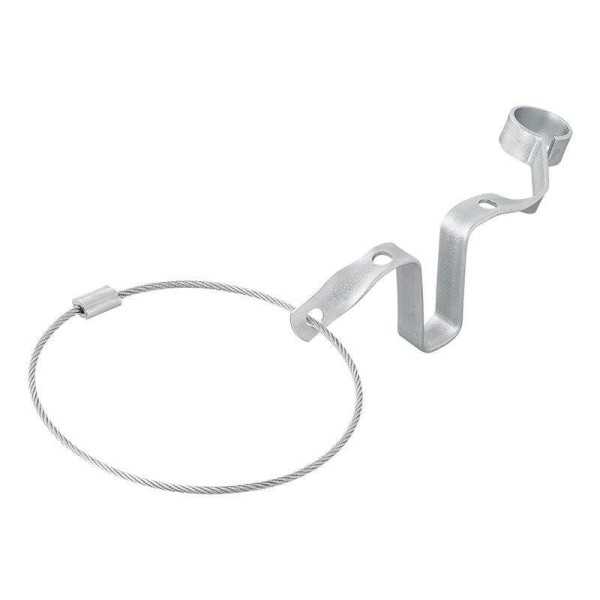 Accouplement auxiliaire avec support et garde de prise dans polybag...