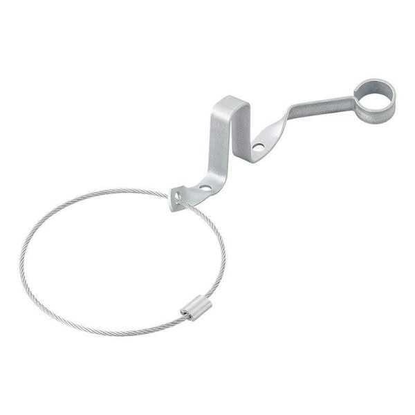 Accouplement auxiliaire avec support et garde de prise dans polybag...