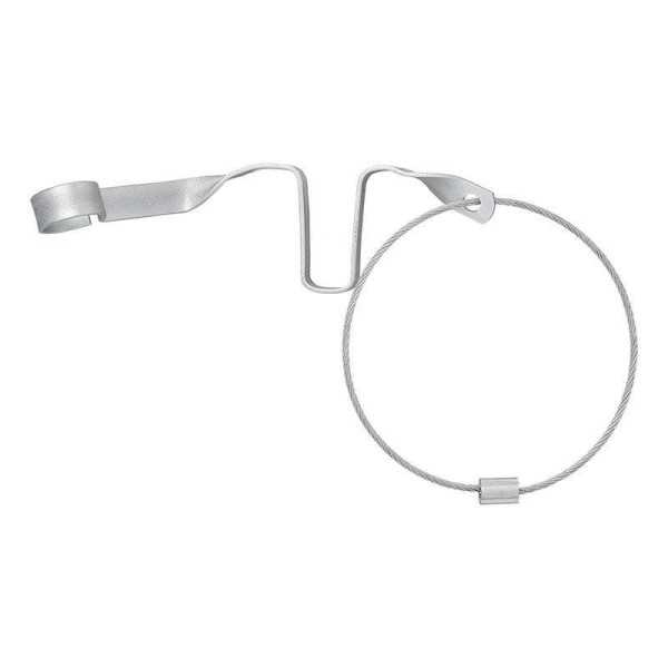 Accouplement auxiliaire avec support et garde de prise dans polybag...