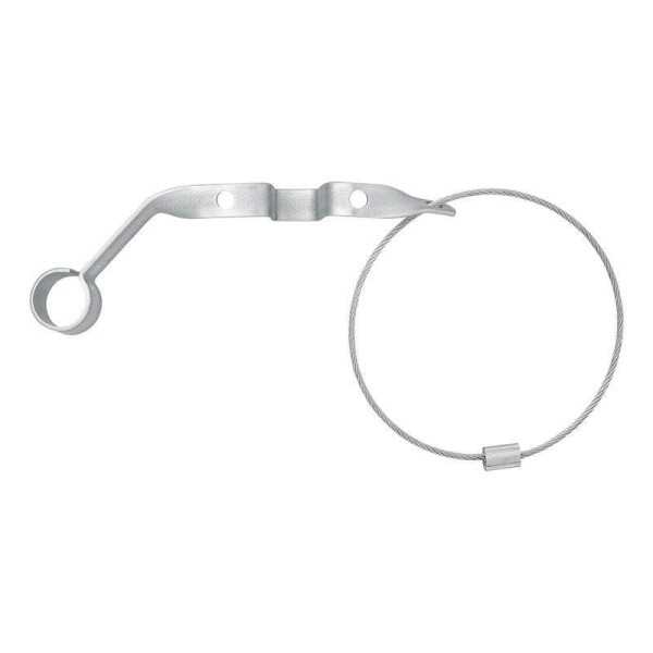 Accouplement auxiliaire avec support et garde de prise dans polybag...