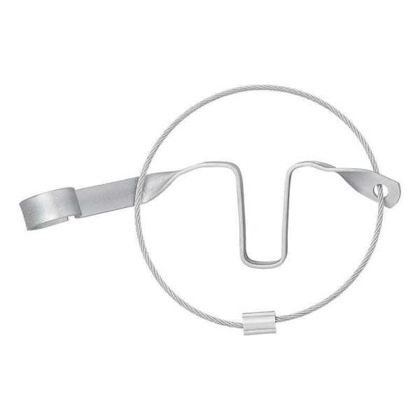 Accouplement auxiliaire avec support et garde de prise dans polybag...