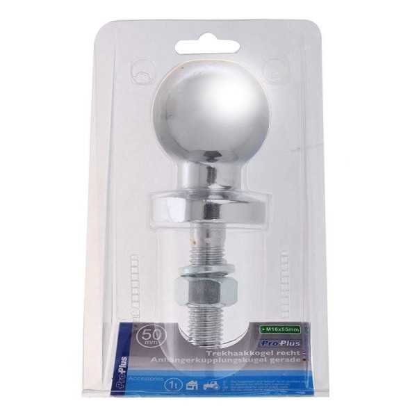 Boule d'attelage droite 16mm | ProPlus | Tête & Boule Attelage