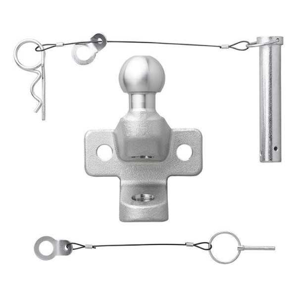 Boule d'attelage argent mixte double trous D20,2 S350 | ProPlus | T...