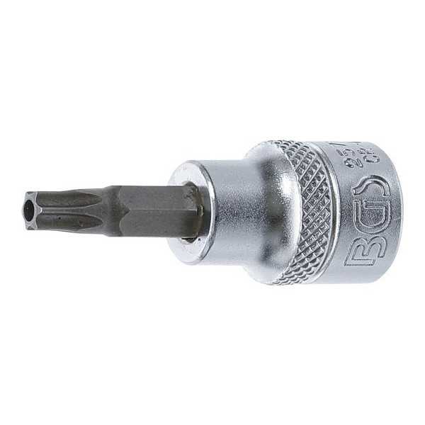 Douille Ã  embouts 10 mm 3/8" profil T pour Torx avec perÃ§age T30