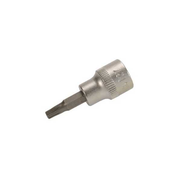 Douille Ã  embouts 10 mm 3/8" profil T pour Torx avec perÃ§age T25