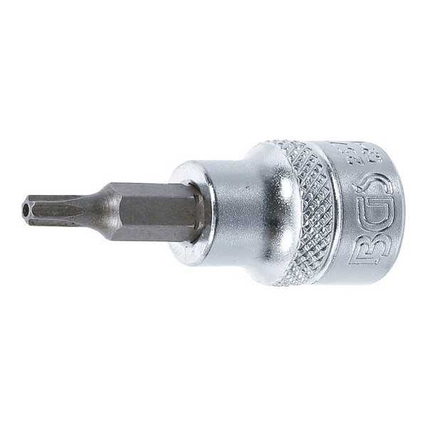 Douille Ã  embouts 10 mm 3/8" profil T pour Torx avec perÃ§age T20