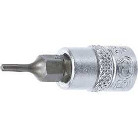 Douille Ã  embouts 6 3 mm 1/4" profil T pour Torx T7
