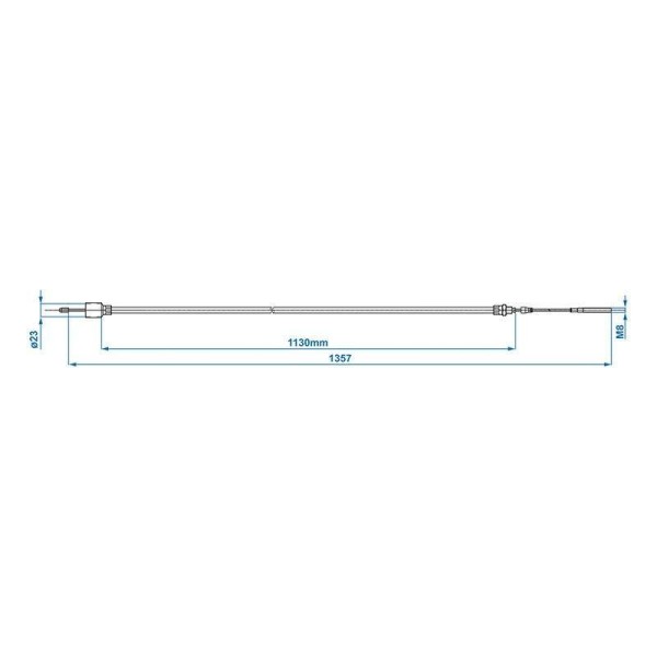 Câble de frein 1130 1357mm cloche 26mm convient pour BPW | ProPlus ...